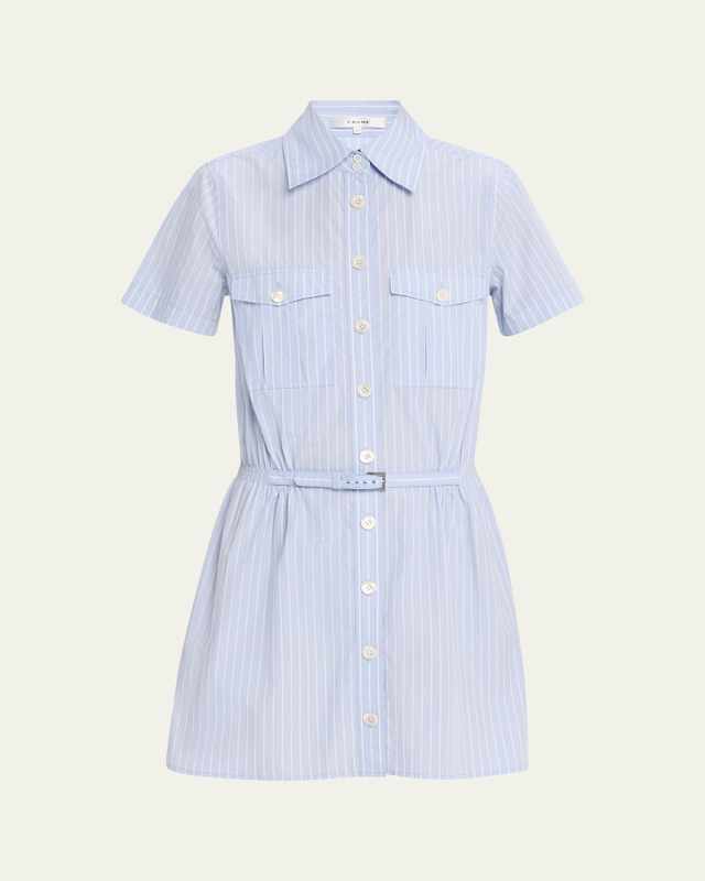 The Striped Safari Shirtdress